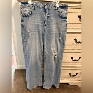 Classic Light Blue Boot Cut Jeans